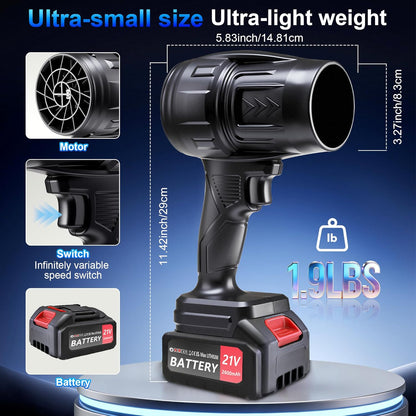 Jet Blower with Charger (2 Battery)